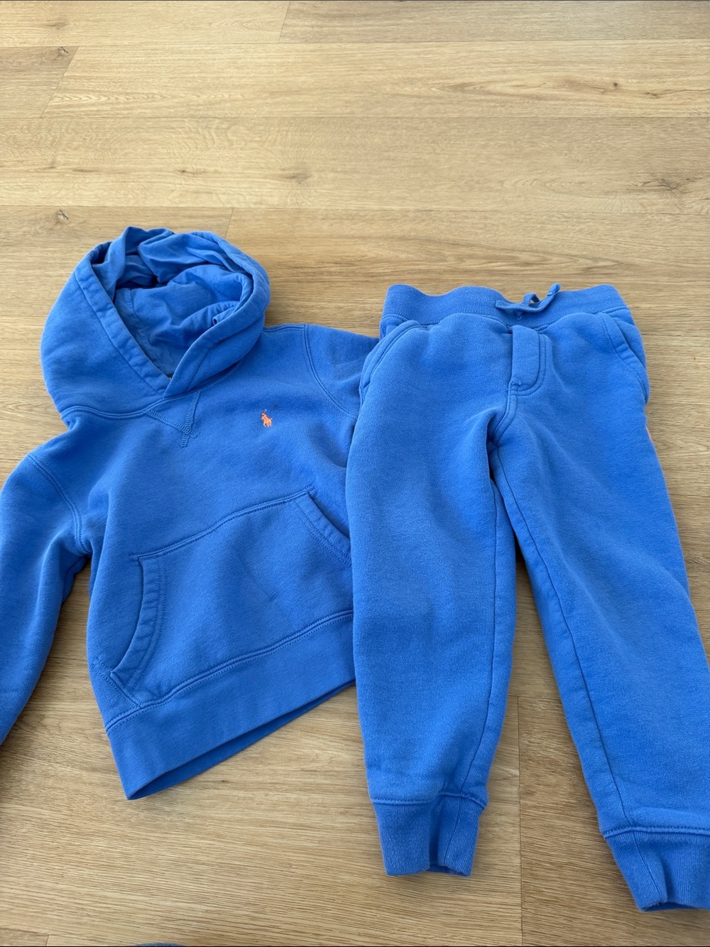 Polo by Ralph Lauren Royal Blue Kids Sweatshirt and Joggers Set